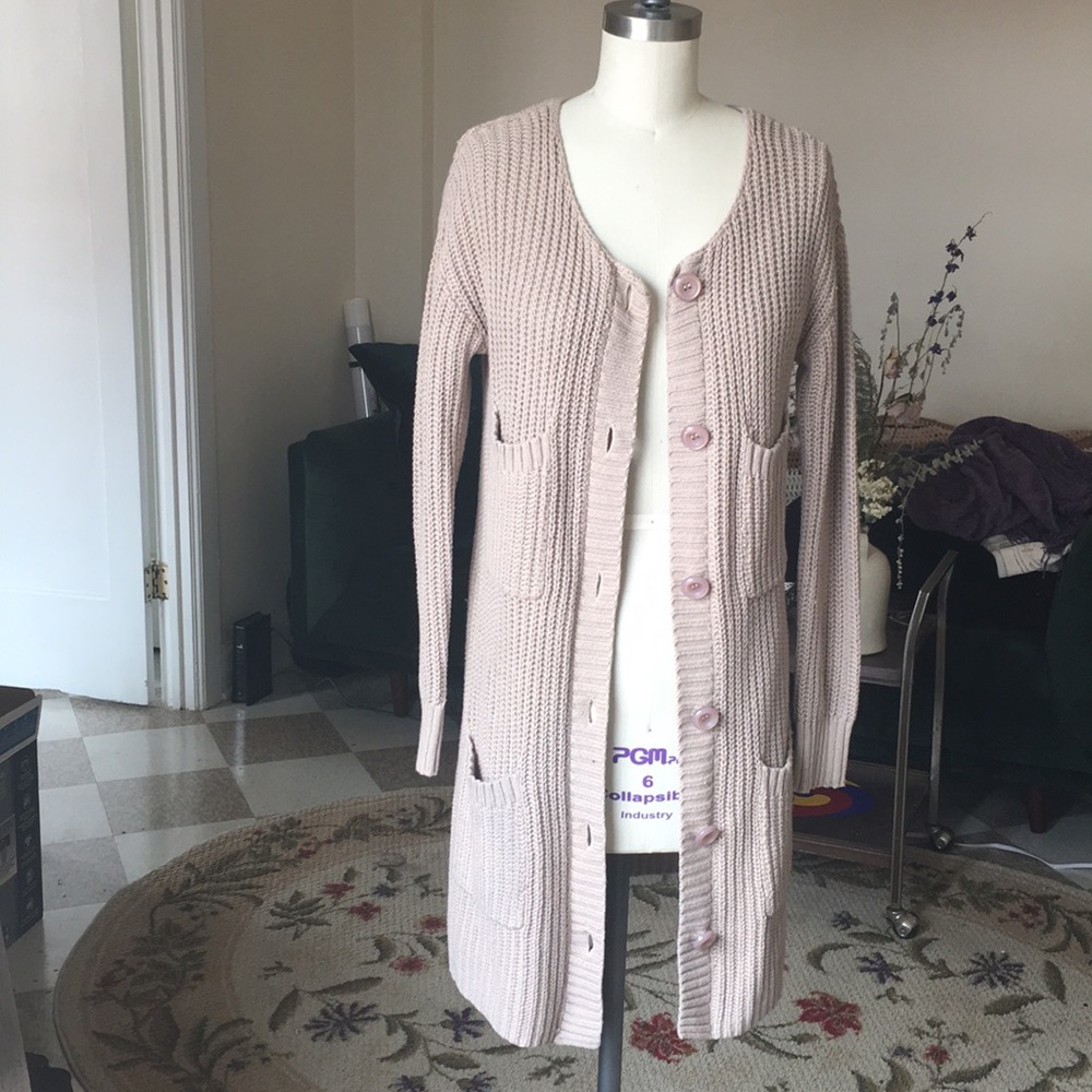 Knit cardigan